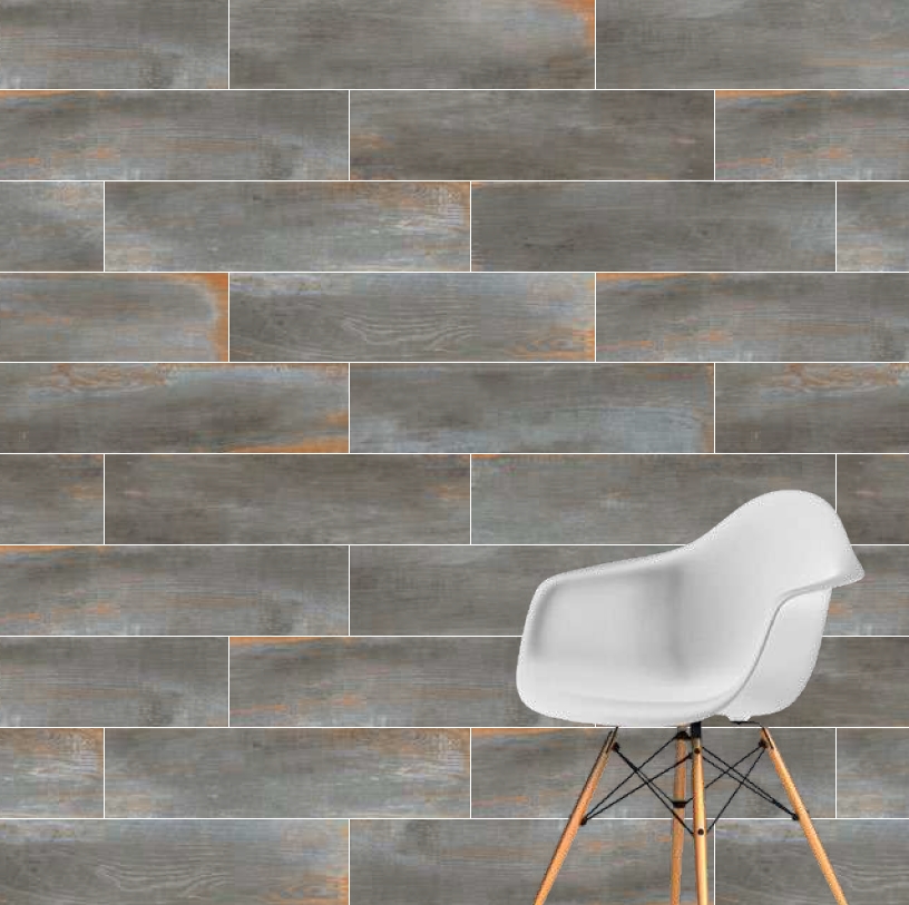 K952417R0001VTE0 RusticWood Черный Мат R10A 7Р 20х80 Vitra
