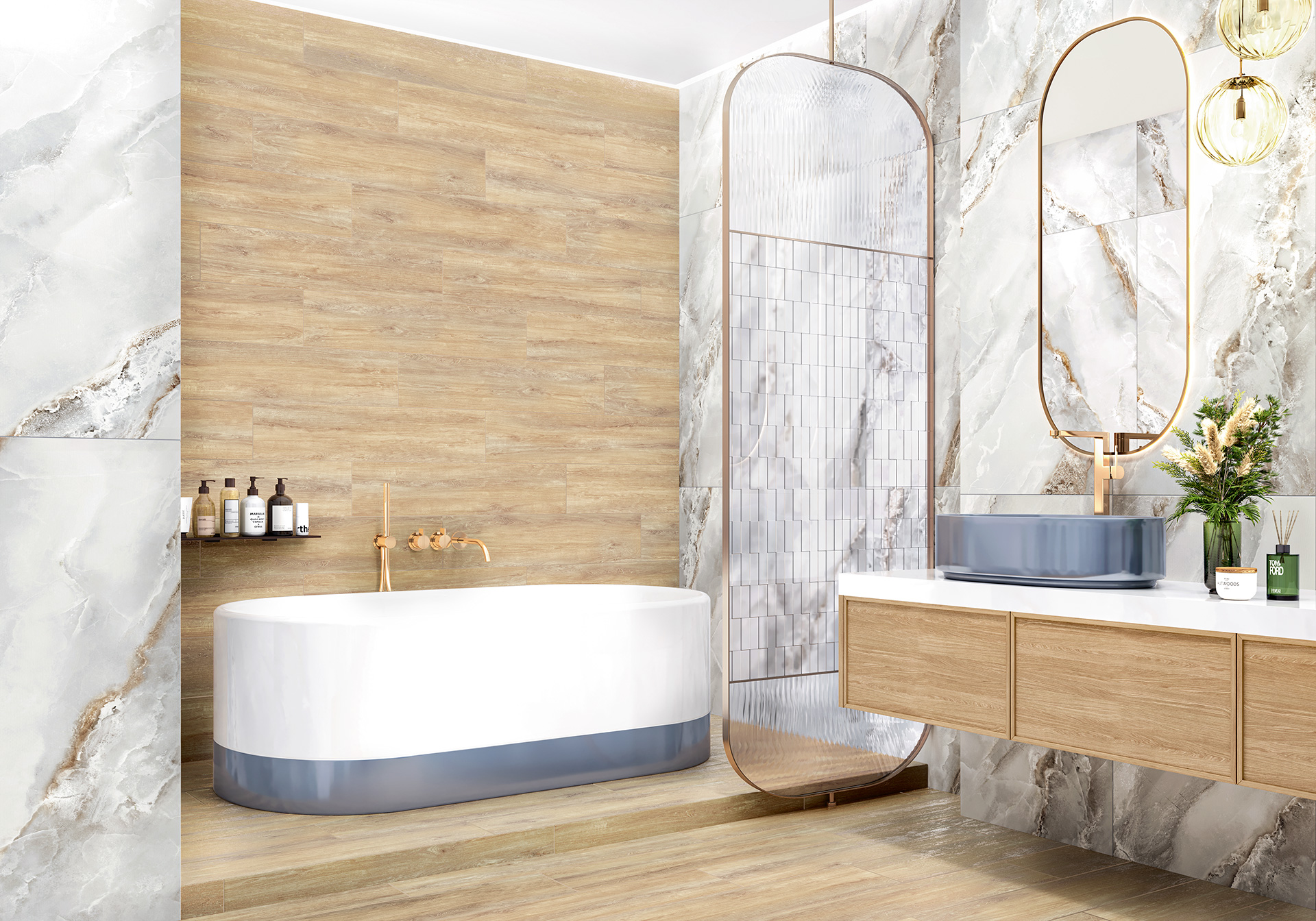 GFA2090MLT40R Milton матовый 200x900 Alma Ceramica (Уралкерамика)