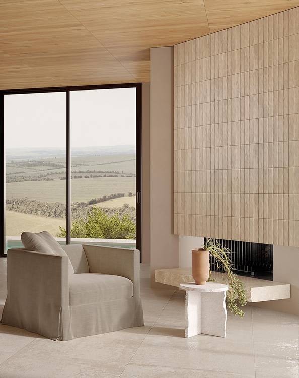 fTA2 Still Cemento Tratti Mosaico Matt 24x30,5 FAP Ceramiche