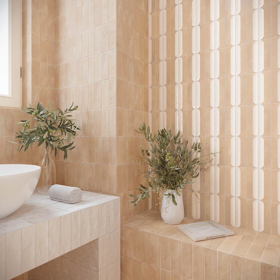 138705 Bow Off White Gloss 5.2х16 DNA Tiles фото 12