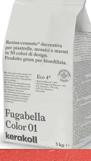 Fugabella Color затирка для швов 42 3кг Kerakoll