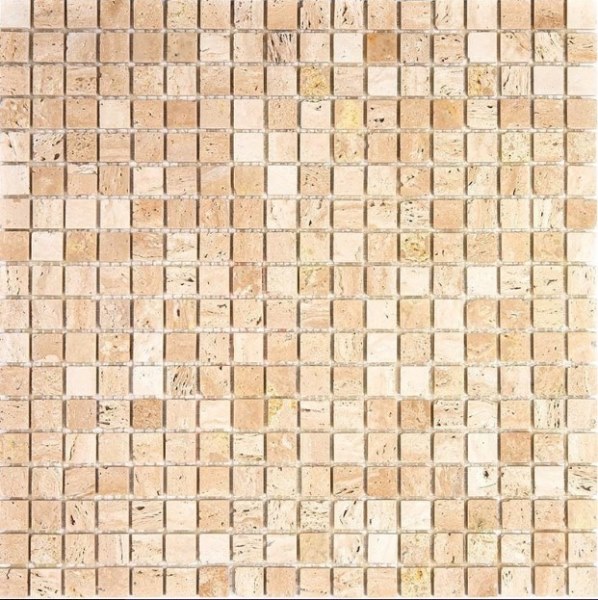 4M90-15P Травертин 15x15 298х298 Natural