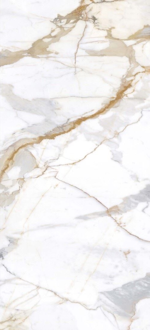 MN034AP271206 Calacatta Gold Polished 6mm 120x270 Moreroom Stone