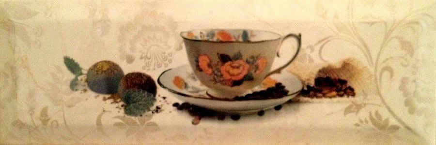 Decor Bonjour Cafe Crema 10x30 Monopole Ceramica