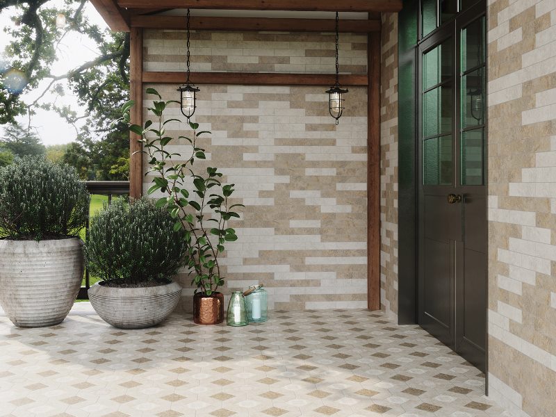 1326 Брюссель микс 30х40 из 12 частей 9,8х9,8 Kerama Marazzi