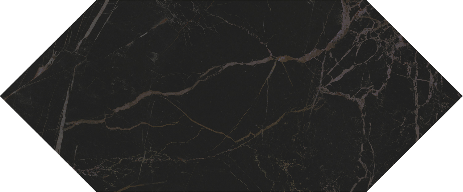 35007 Келуш черный глянцевый 14х34 Kerama Marazzi