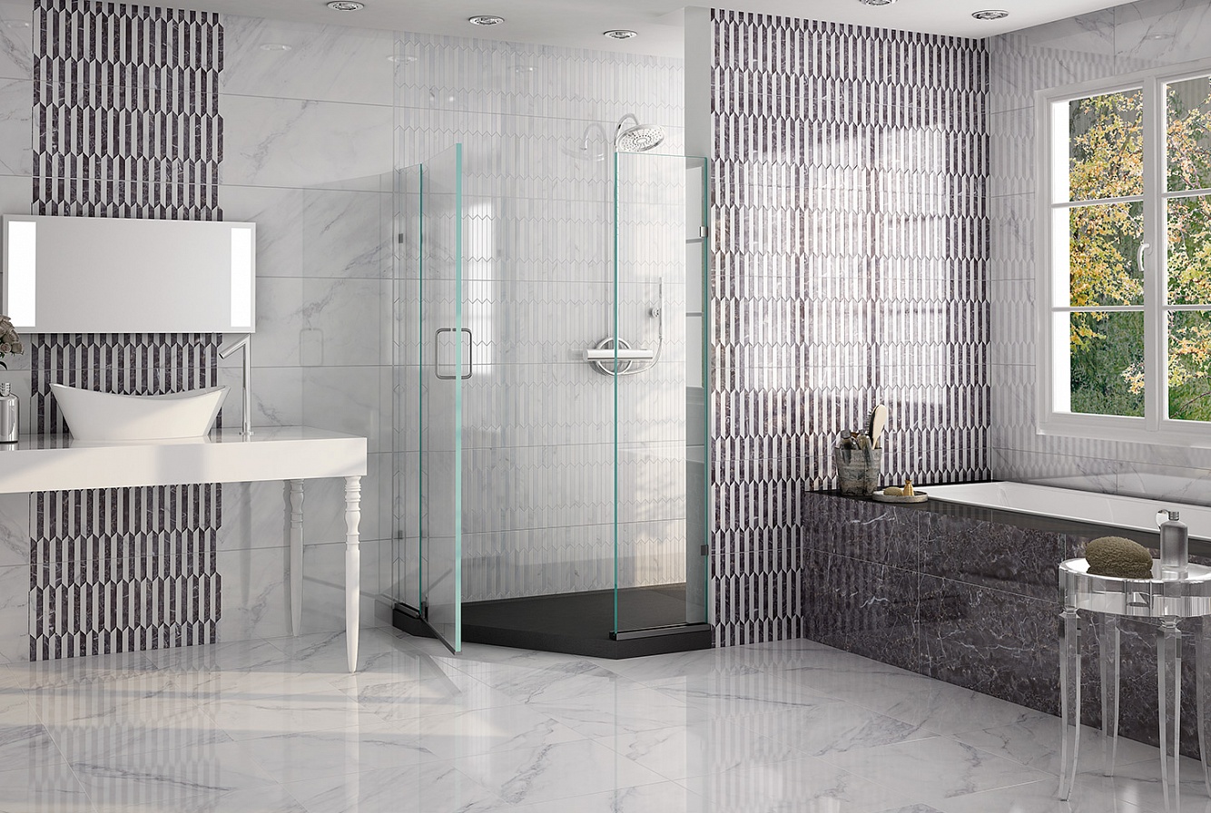 STATUARIO BLANCO PAV. 45x45 Gayafores