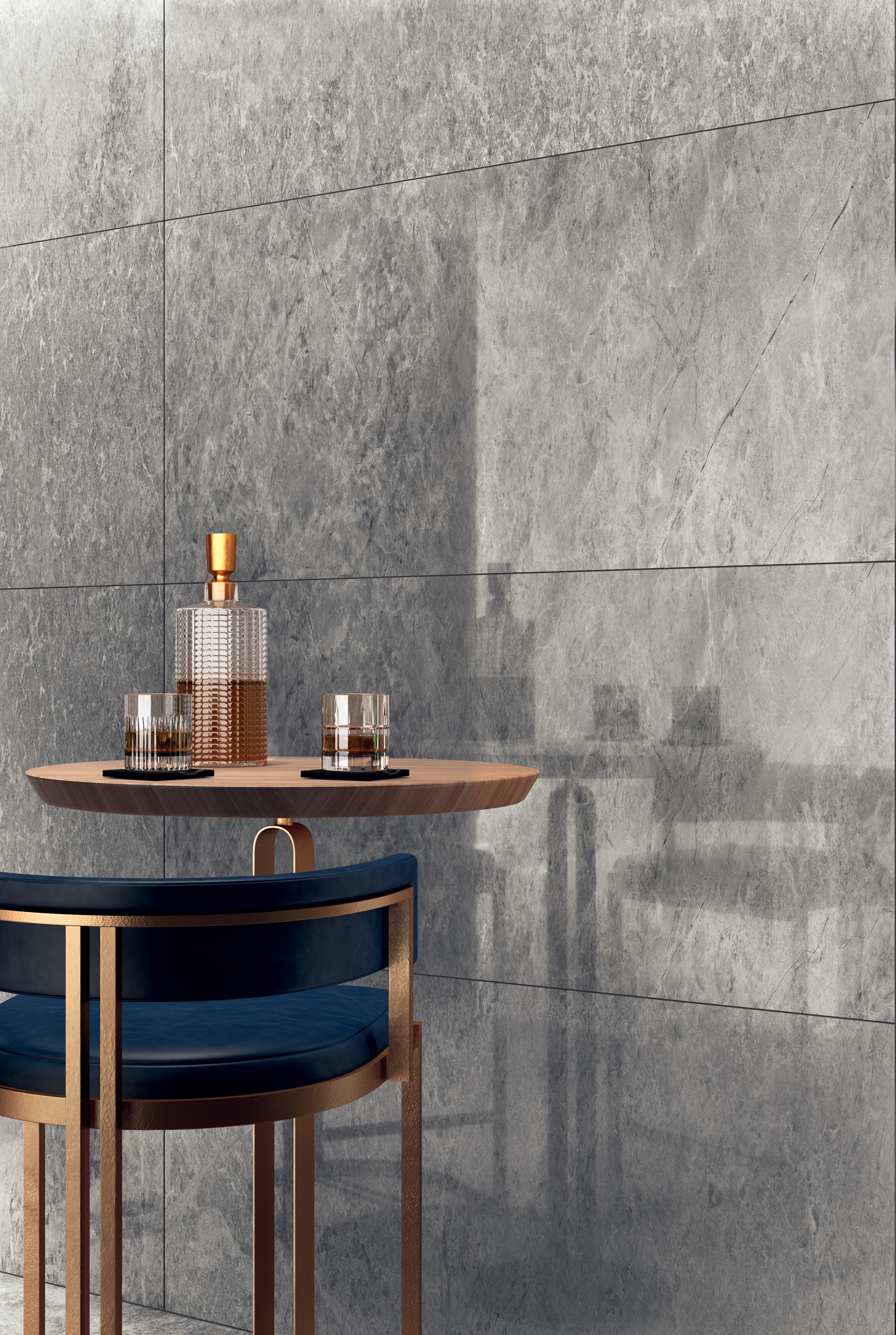 Allure Tundra Glossy 120x120 Kerlite фото 13