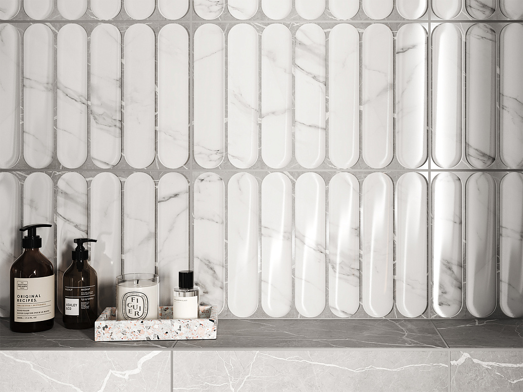 010100001582 Арко белый низ 03 25х40 Gracia Ceramica фото 10