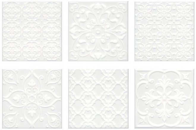 5226 Суррей белый 20*20 Kerama Marazzi