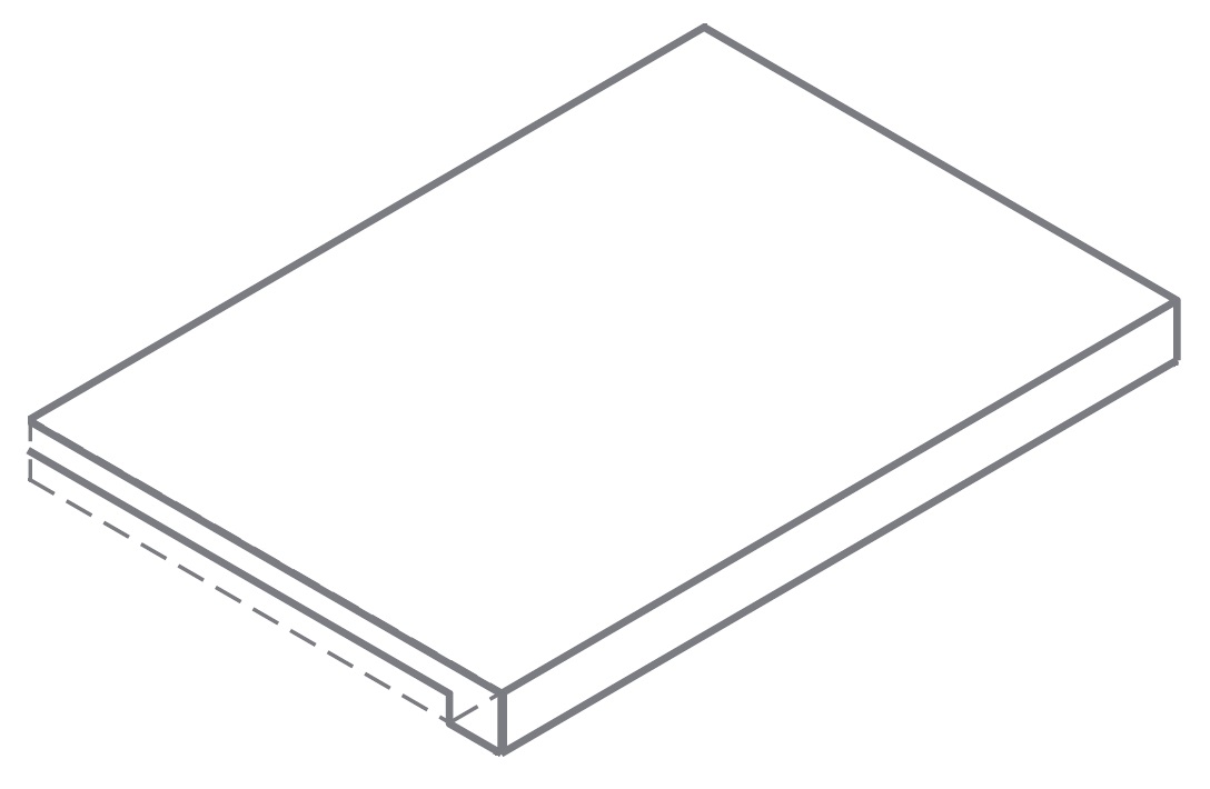 620070003137 Forum Slim Desert Scalino Angolare Dx 33x120 Italon
