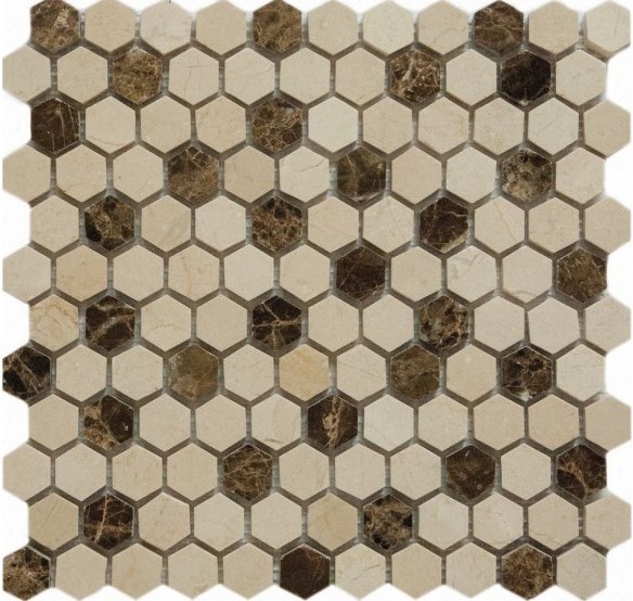 QS-Hex027-25P/10 30,5*30,5 Q-Stones