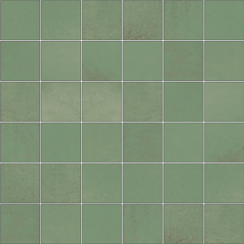LOOKBACK GREEN LAP MOSAICO 5х5 29.75x29.75 Land Porcelanico