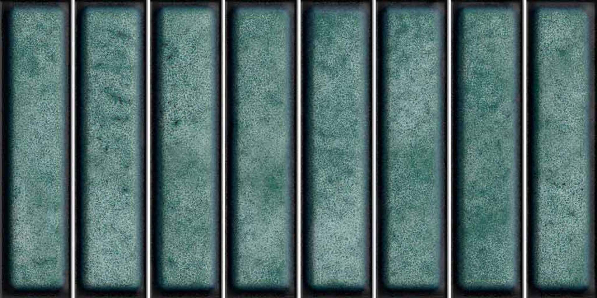 Domino Verde Glossy 15x30 El Barco фото 15