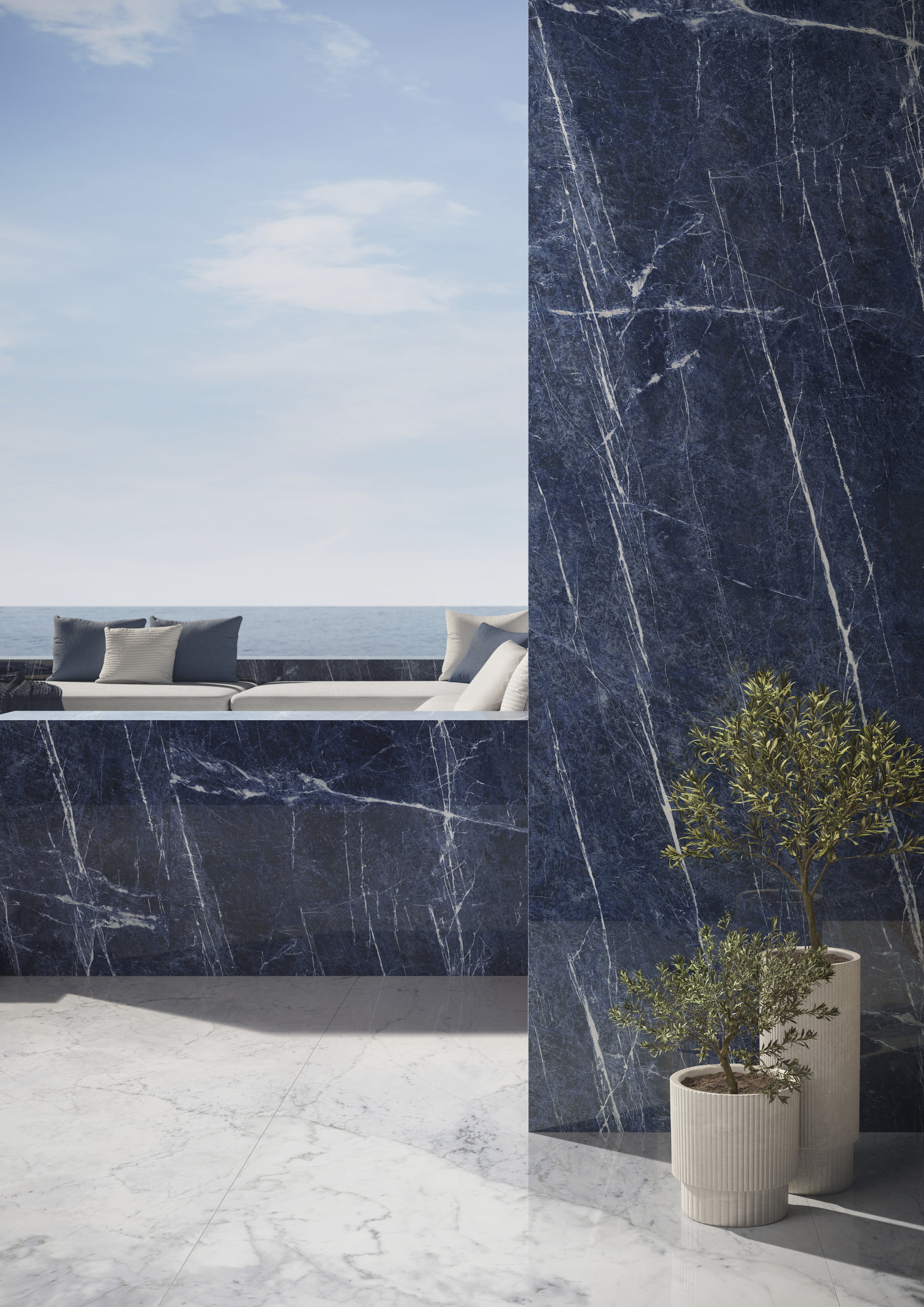 L175446MF6 Marmi Amazonite Luc 6mm 75x150 IRIS FMG фото 20