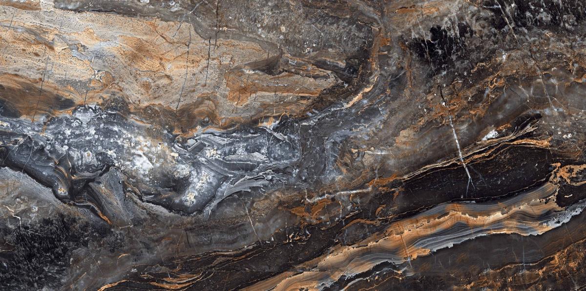 N20331 Lawa Nero Polished 60x120 Neodom фото 2