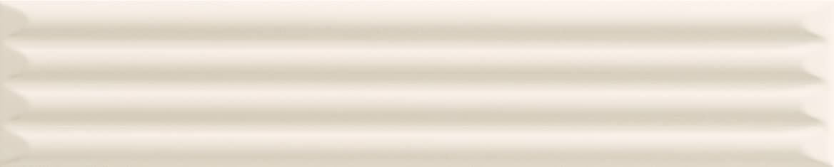 192124 Up Cannettato Bone Matte 25x5 Ava Ceramica
