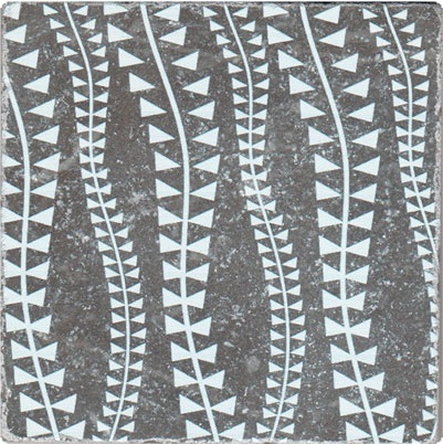 Black Marble Motif №4 10x10 Stone4Home