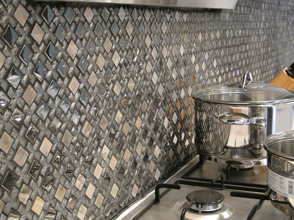 S090 Stamping Aluminum Titanium 29,1x29,8x0,6 Moreroom Stone