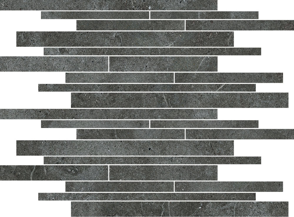 261193 GREEK MOSAICI MURETTO ANTRACITE 40x40 Versace (Gardenia Orchidea)