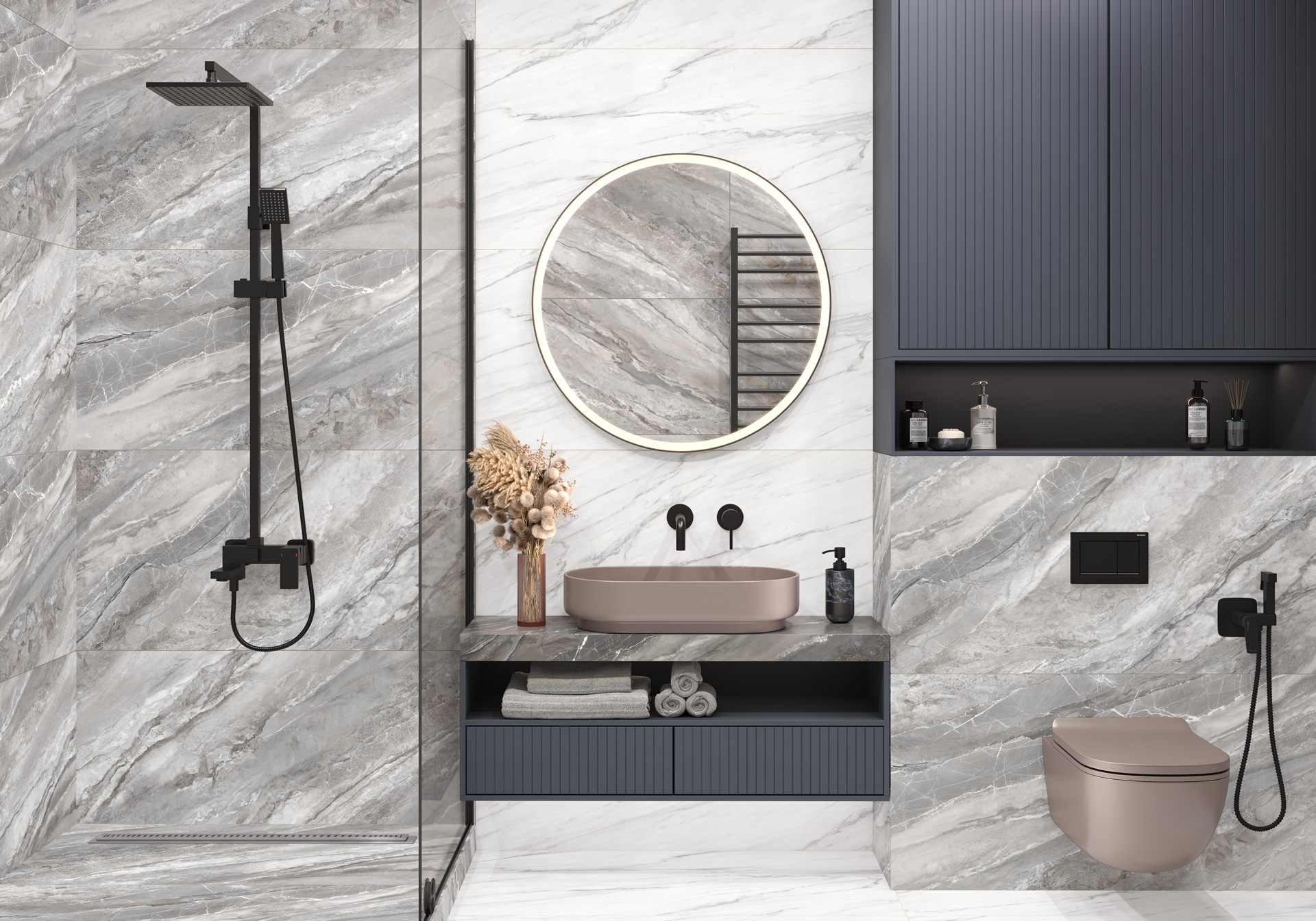60120EVO21P Evo Marmo Marron полированный 600x1200x7 New Trend