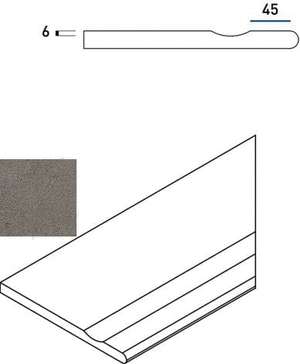 620090001039 Fume Bordo Svasato Round Dx правый 30x60 Italon