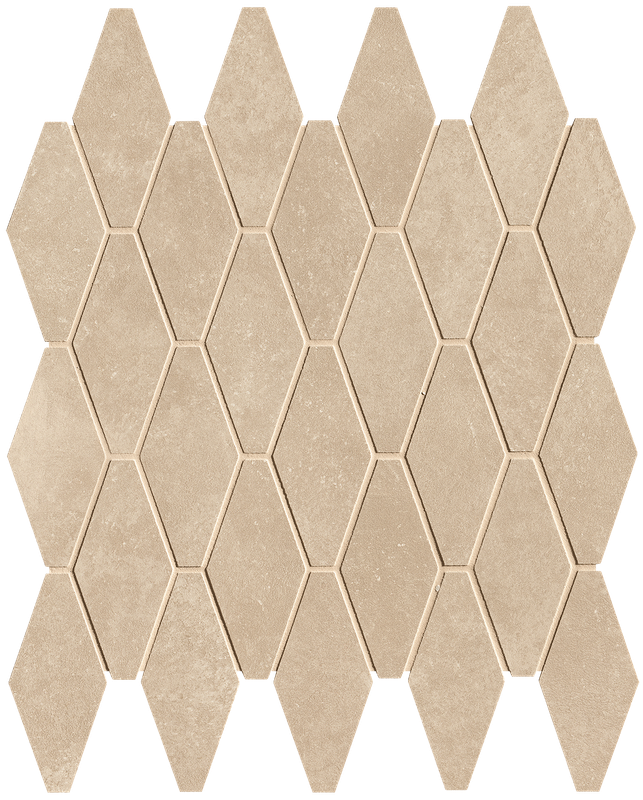 fRW1 Nobu Beige Gres Rombi Mosaico Matt 31x35,5 FAP Ceramiche