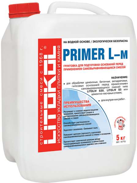 PRIMER L Белый 5кг LITOKOL