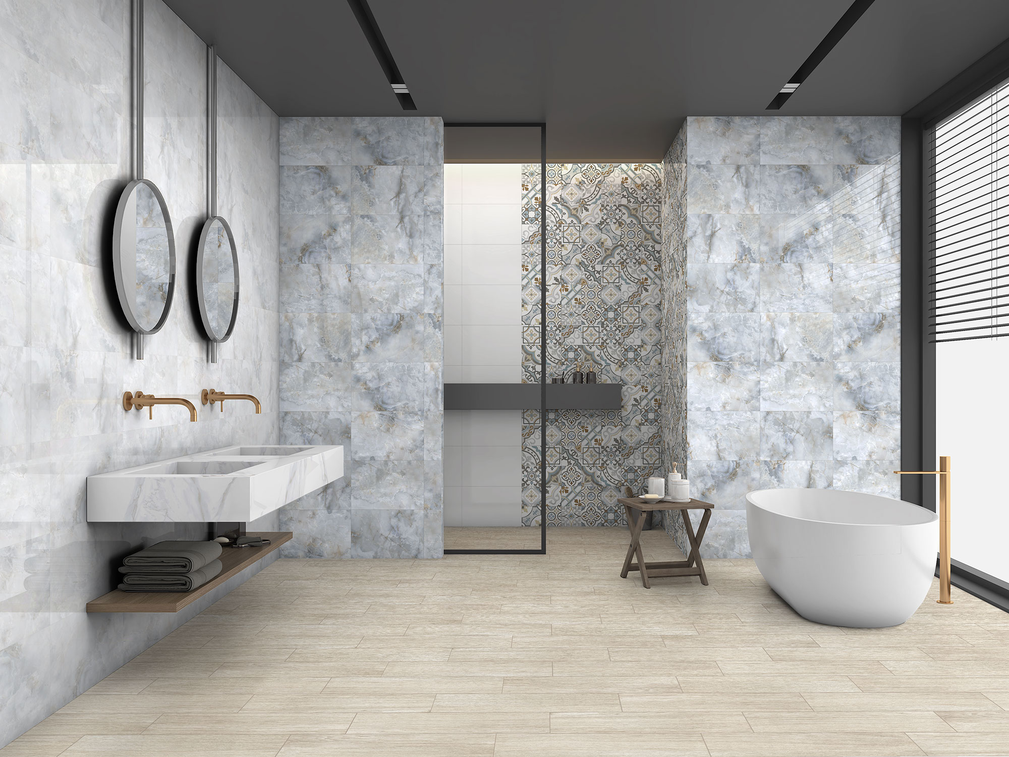 9EM0009TG Emotion Голубой 27x40 Global Tile