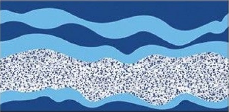 80001 Wavy Border 12,5х25 Serapool