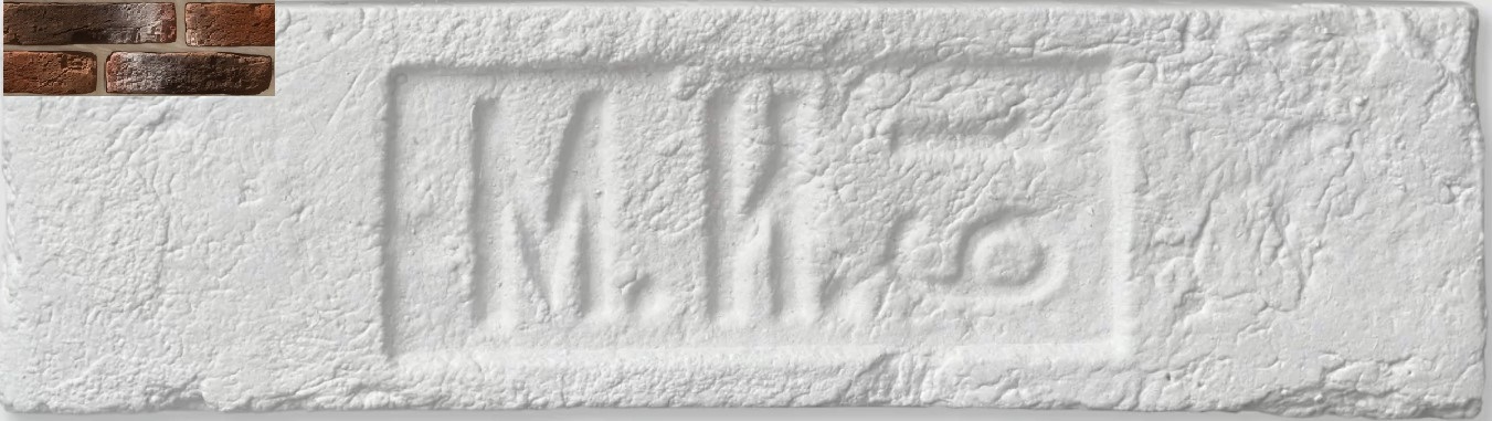 Декоративный кирпич Штамп Мадрид 408 25-28x7-8x1,7 Leonardo Stone