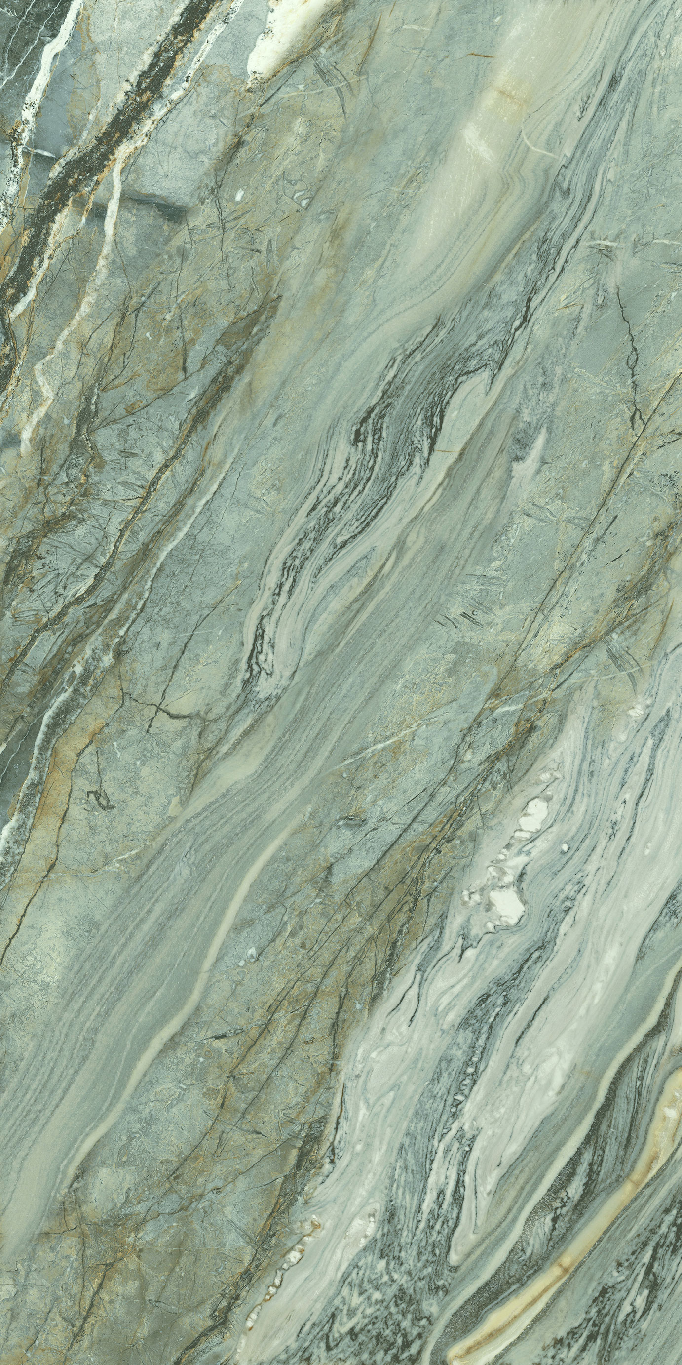 GT1206020217LGR Shanti Зеленый лаппатированный 60x120 Global Tile