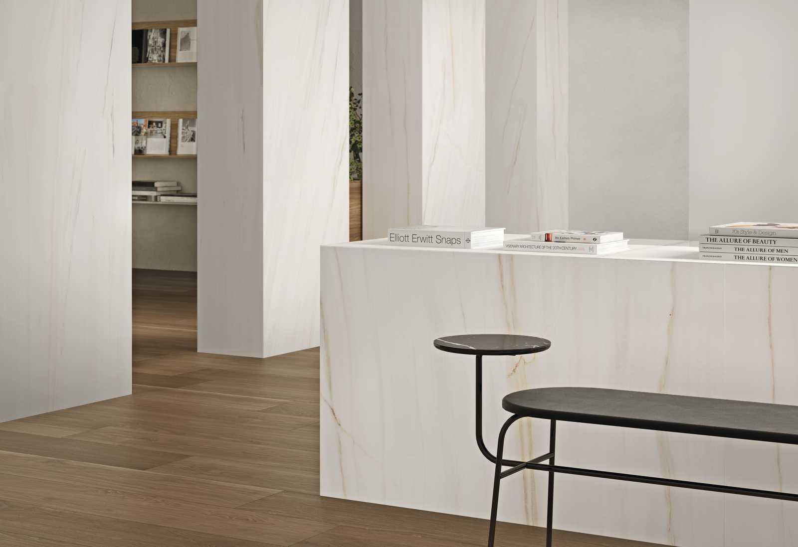 MAFJ Grande Marble Look Verde Borgogna Lux 120x278 MARAZZI Italy
