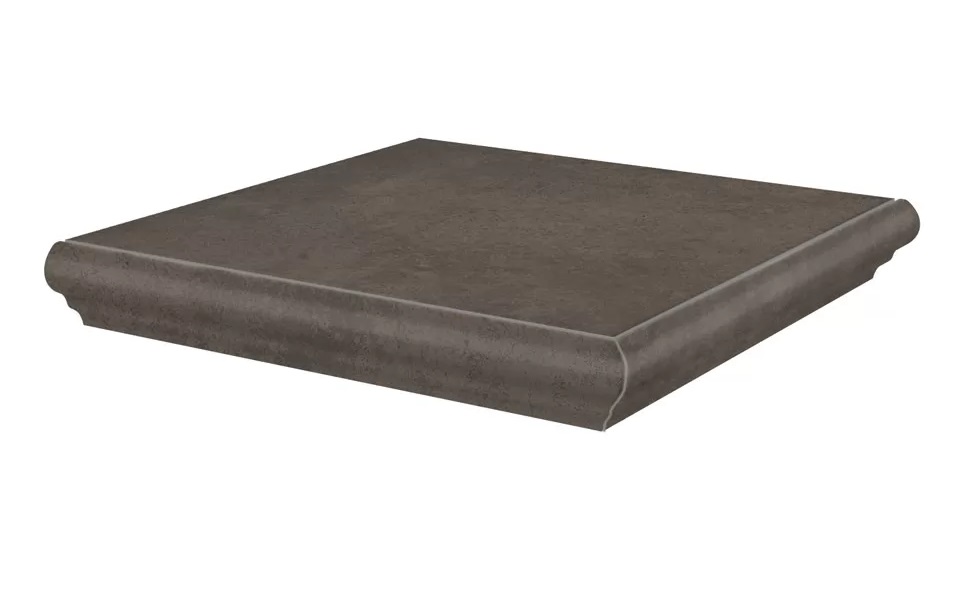 KM4040G0031NGTA Ступень угловая Хадду коричневый матовый 34x34x0,8 Kerama Marazzi