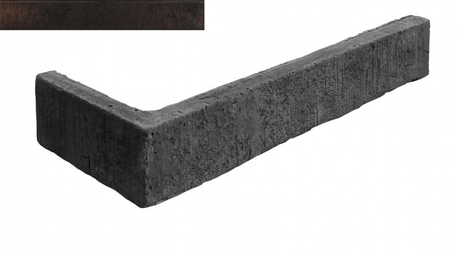 Угловой элемент Сиэтл mix 1 27,8/10x5x1,5 Leonardo Stone