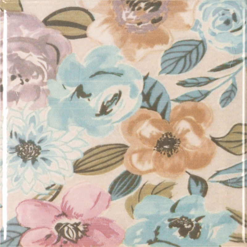 Chalet Brillo Bisel 15x15 Mix Monopole Ceramica