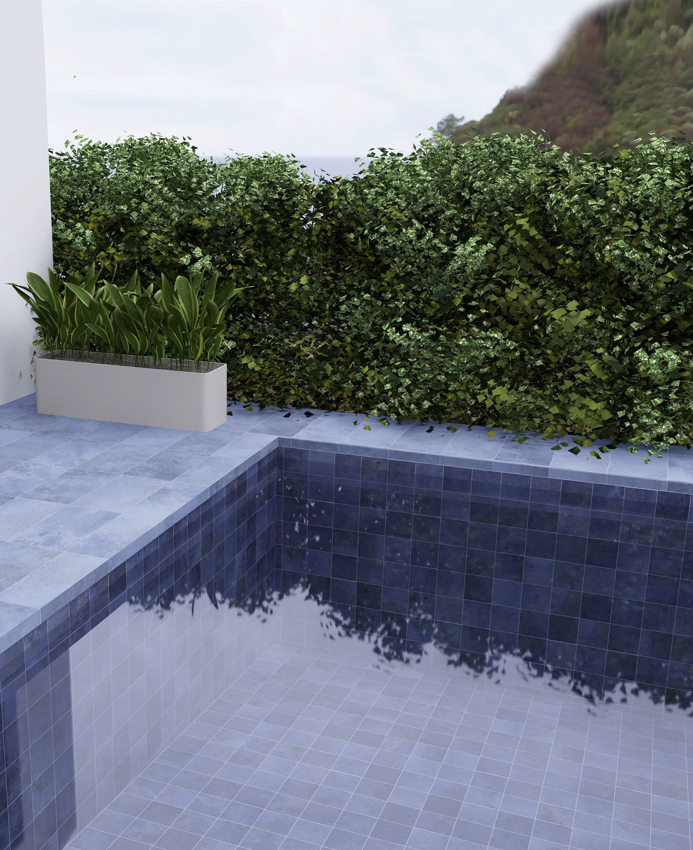 Bali 5446 Turquoise R12/C3 225x225x8,8 Kerastep фото 5