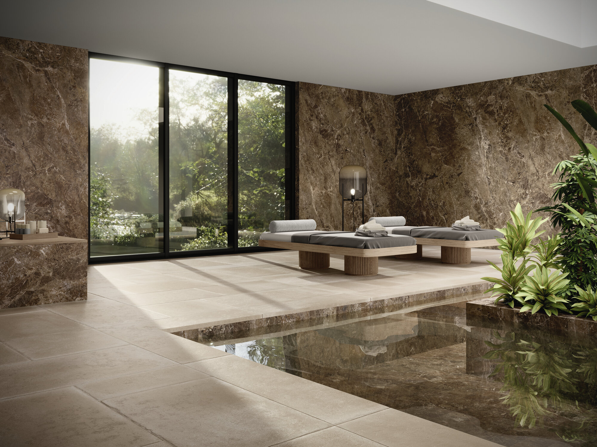 A044700 Imperial Brown Honed Rect 60x120 Ape Ceramica фото 9