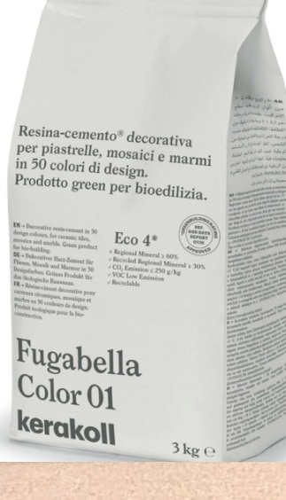 Fugabella Color затирка для швов 39 3кг Kerakoll