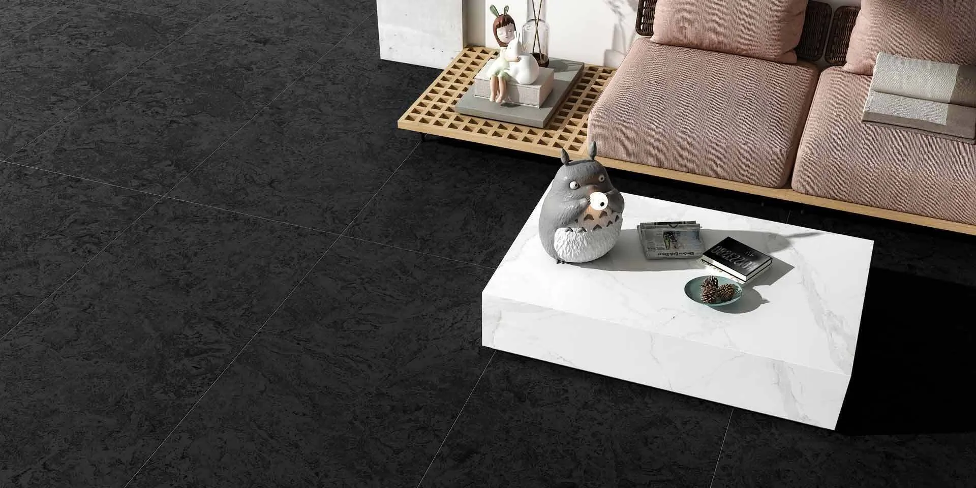 Duo Midnight Black Fullbody Carving 60x120 Gravita фото 13