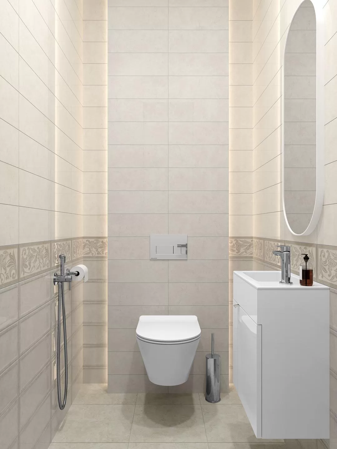 15147 Монсанту серый светлый глянцевый 15х40 Kerama Marazzi фото 11