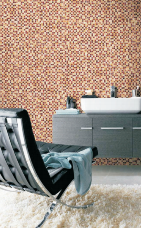 Sable Black GC45 32.7x32.7 Orro Mosaic