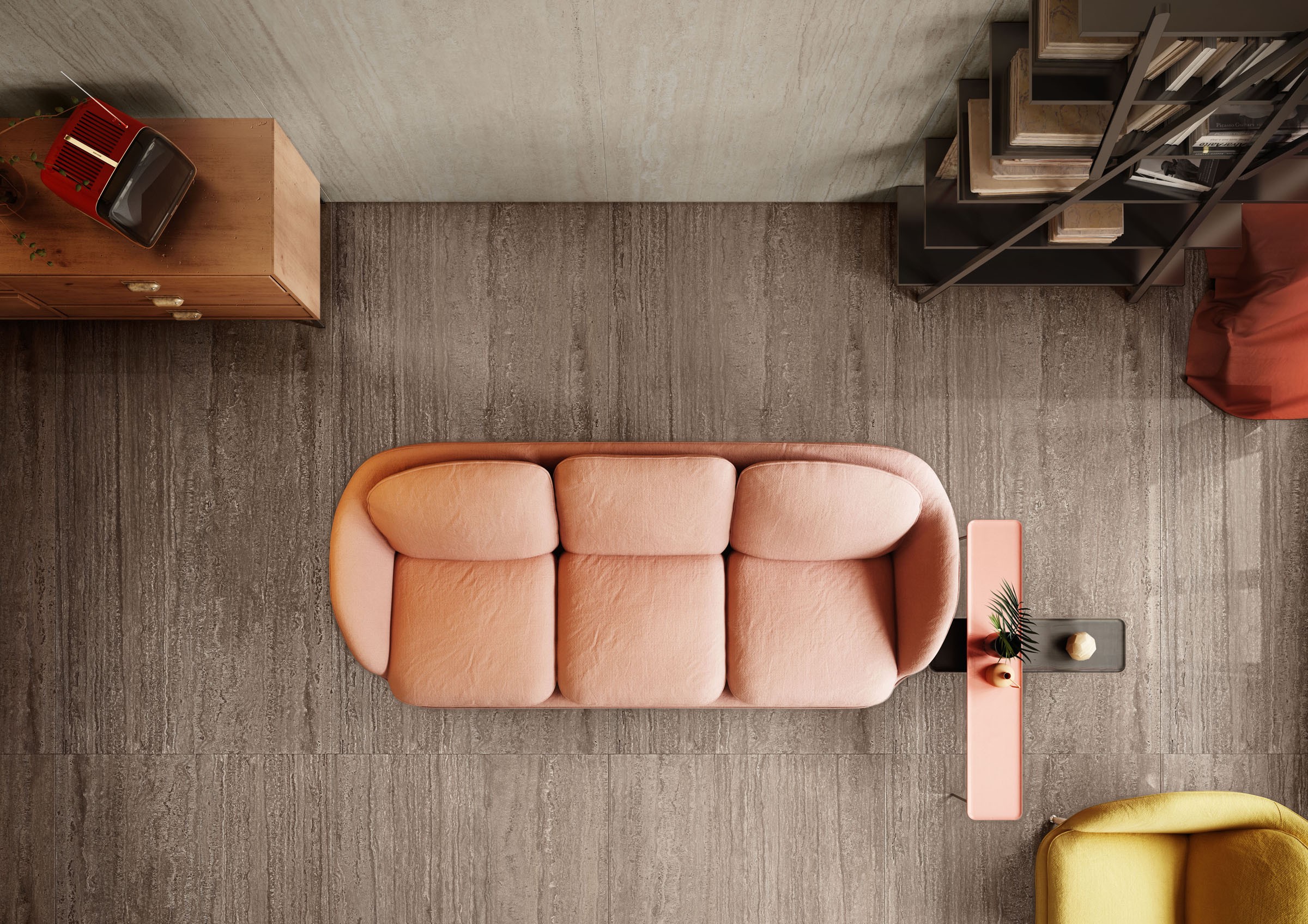 New Travertino RAK Ceramics