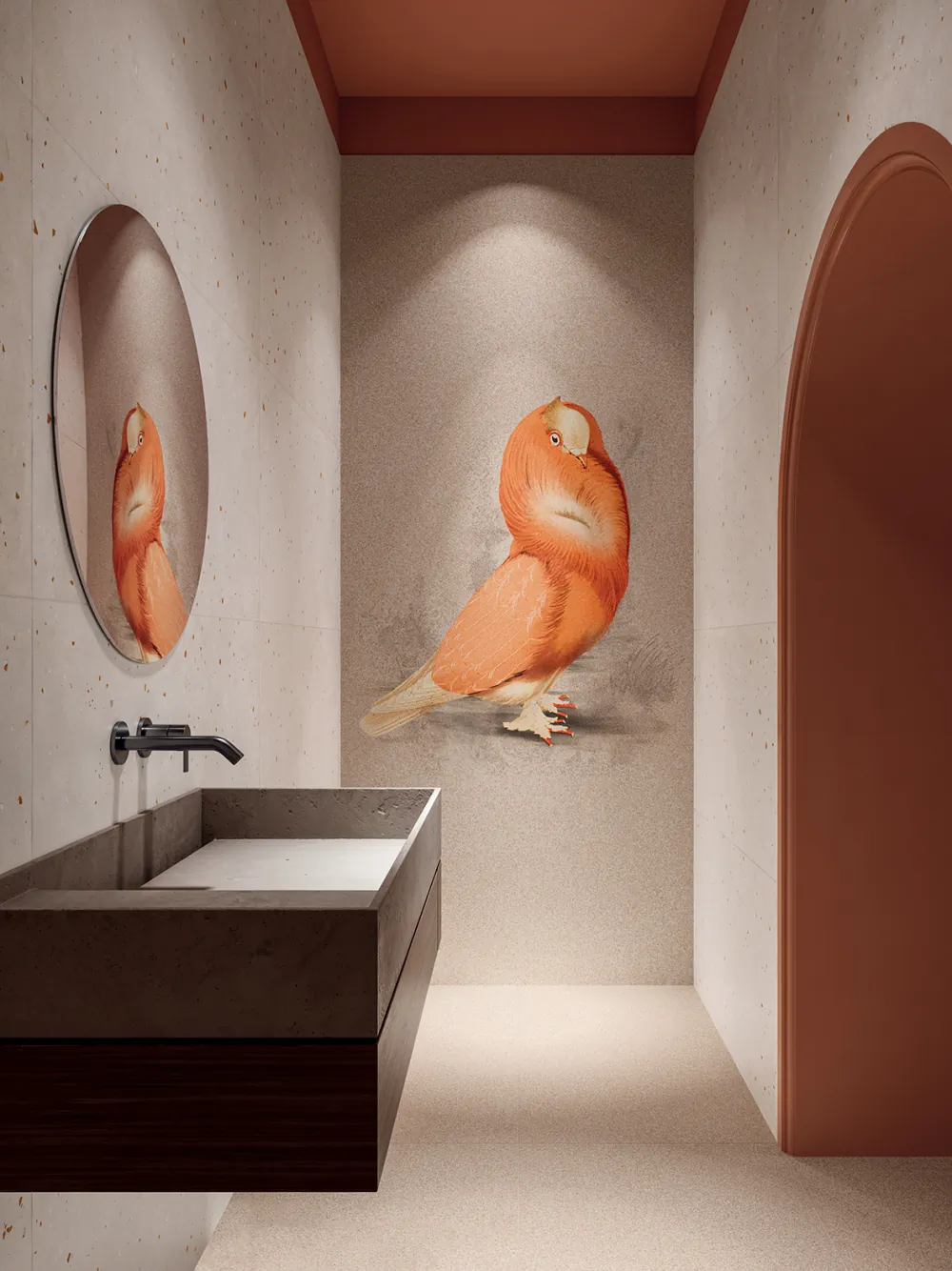 PF60020510 Sandy Plains Terracotta Nat Ret 60x120 ABK фото 13