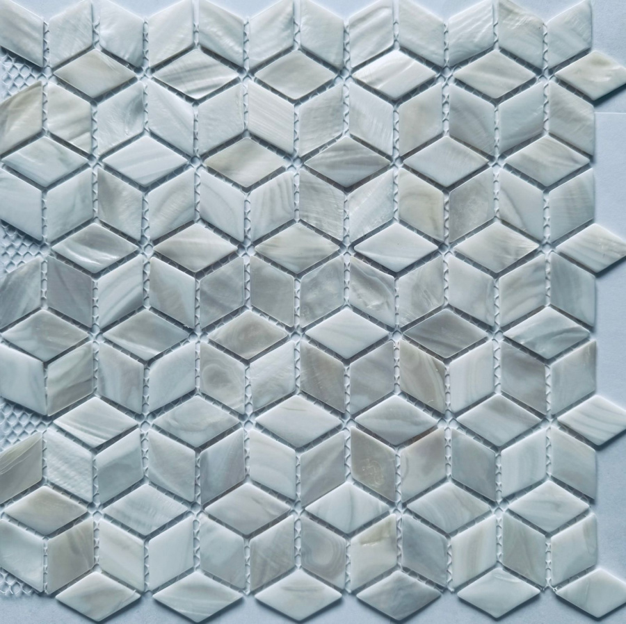 PIX770 из натурального перламутра Super White 25*40 292х278х2 Pixmosaic