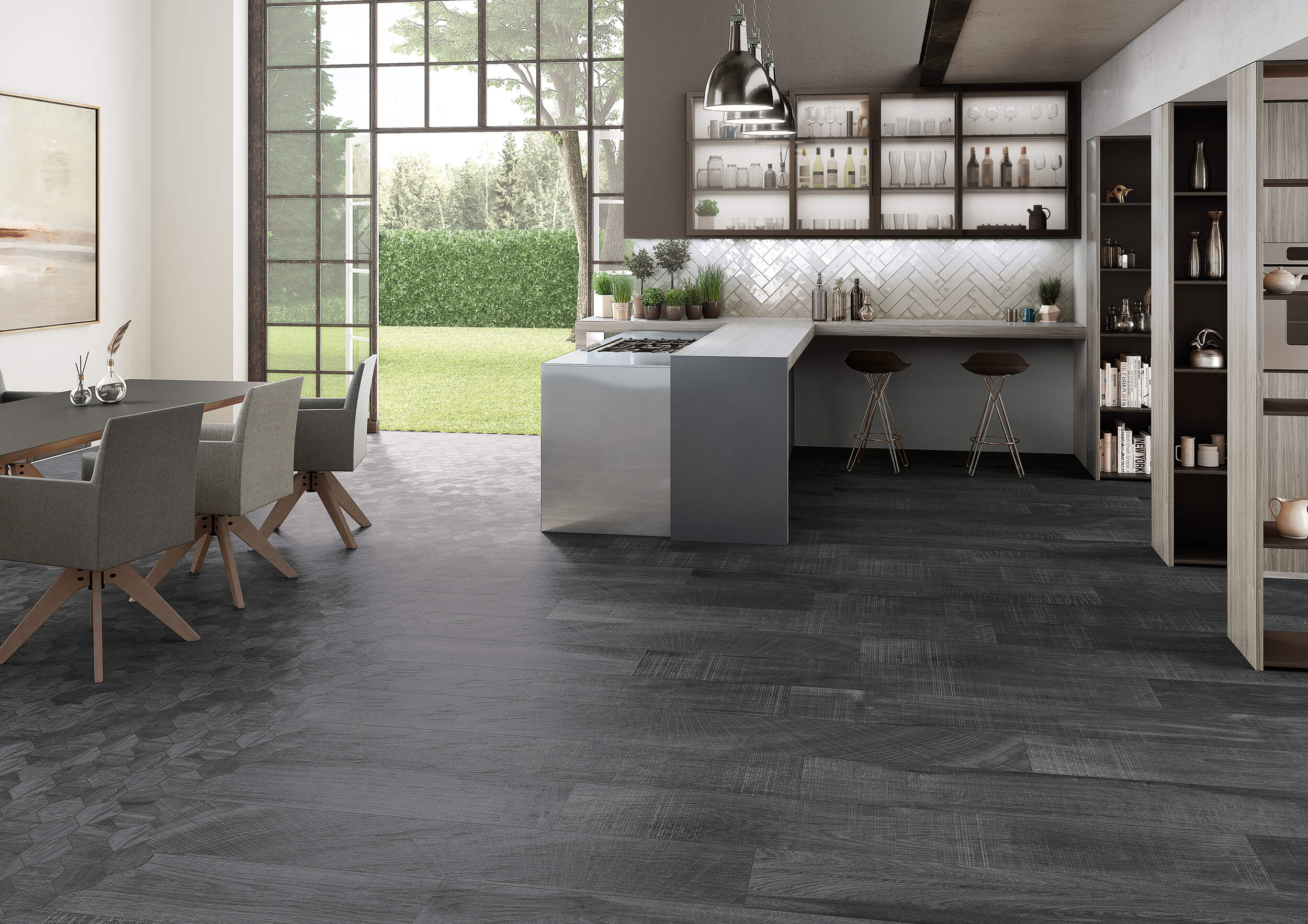 Artwood Chevron Nut R11 120x60 Ibero