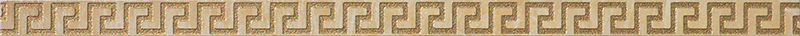 240242 MARBLE LISTELLO GRECA ORO SAB 2,7x58,5 Versace (Gardenia Orchidea)