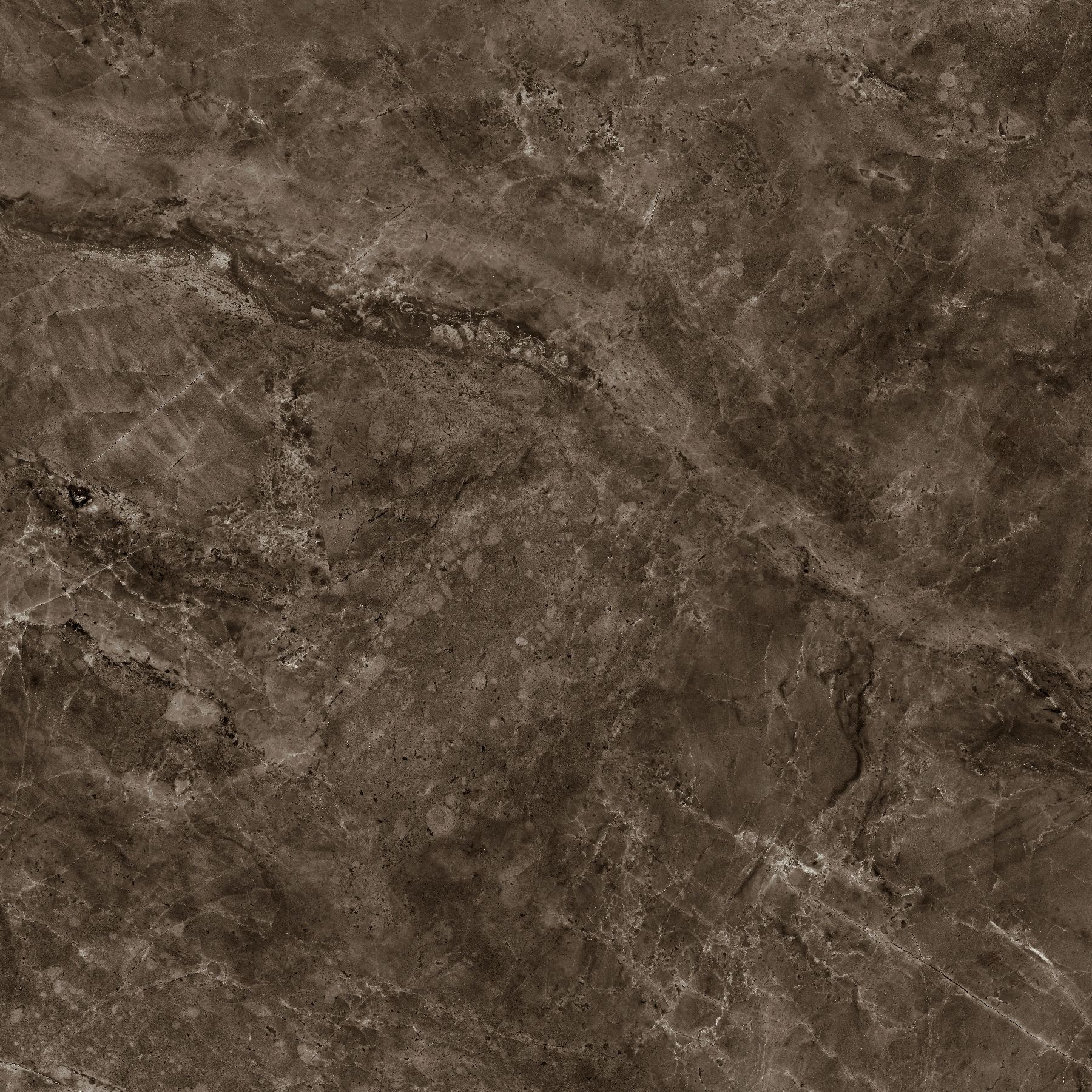 Кармина Коричневый Полированный 60x60 Eurotile Ceramica