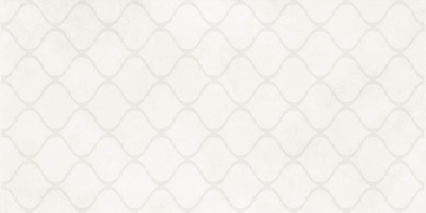 Super Ornament White Carving 60x120 Infinity Ceramica