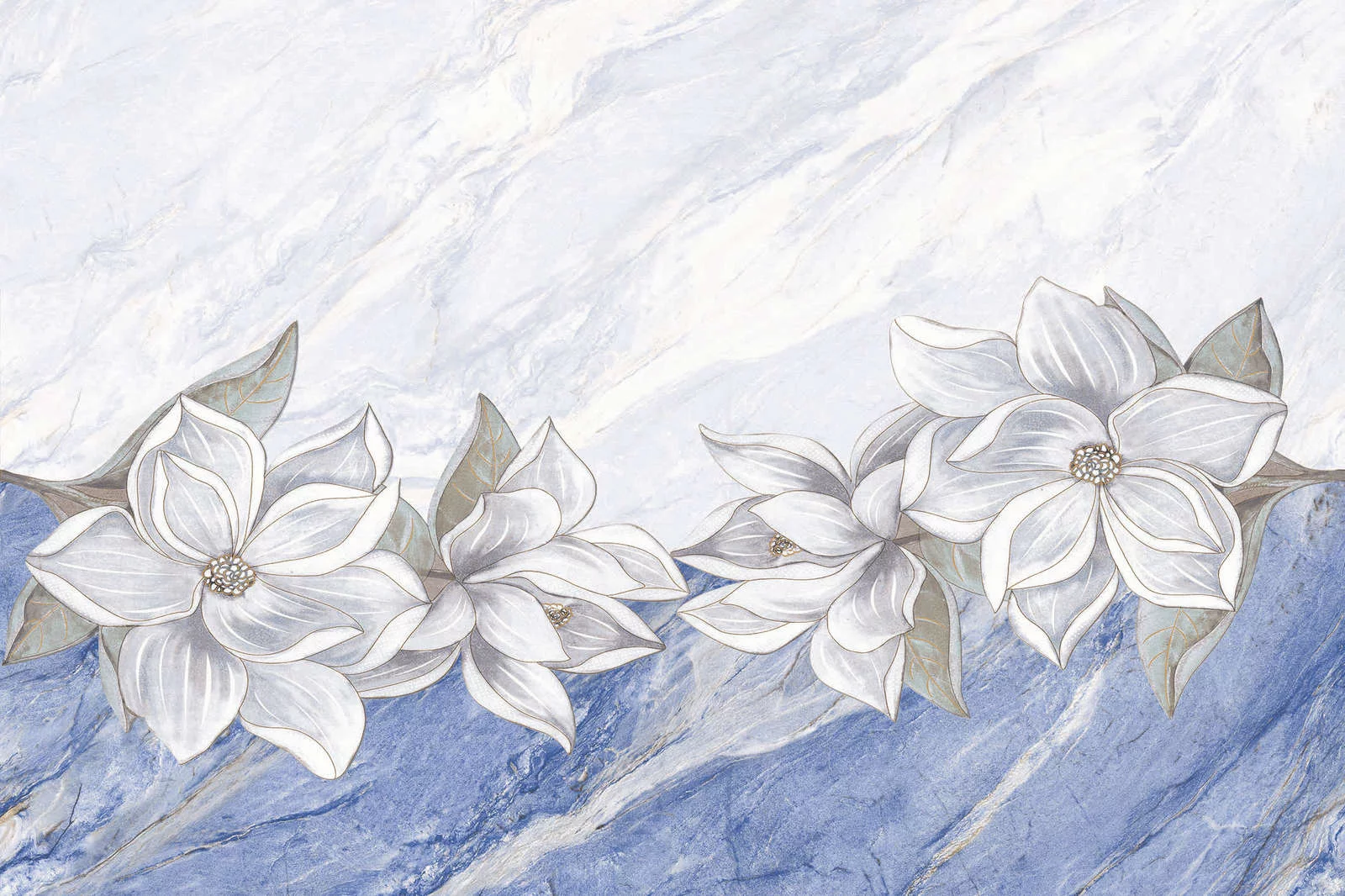 TP304501HS Декор Нимфа Цветы ректификат 30x45 PrimaVera